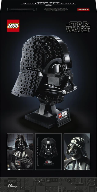 Zestaw klocków LEGO Star Wars Hełm Dartha Vadera 834 elementy (75304) - obraz 13