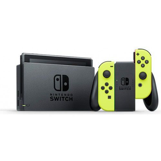 Nintendo Switch Yellow - Обновлённая версия – фото, отзывы