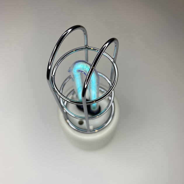 Автомобільний антибактеріальний антисептик з вбудованим акумулятором, білий - зображення 2