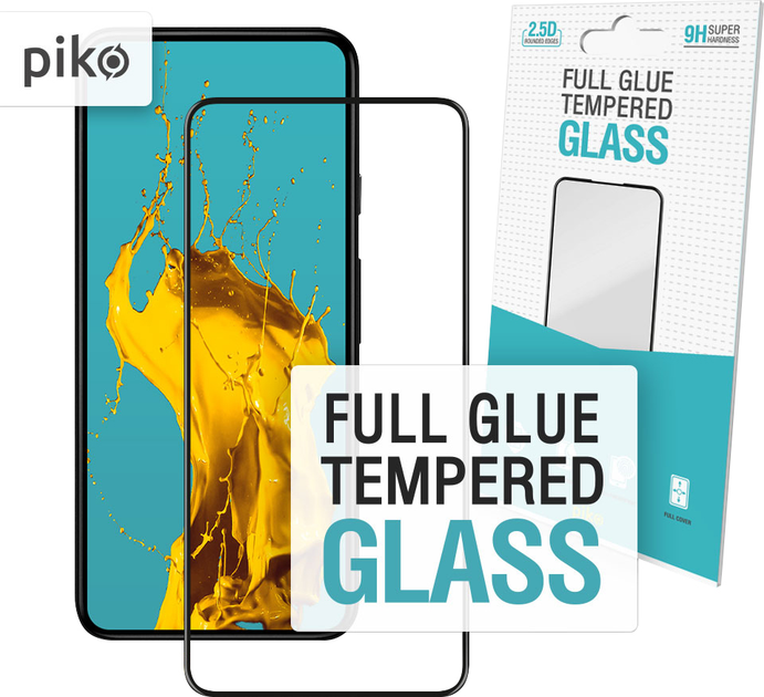 Защитное стекло Piko Full Glue для Google Pixel 5 Black (1283126513428 ...