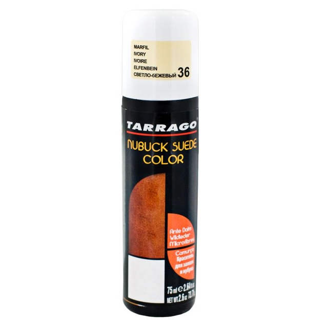 Светло-бежевая крем-краска для замши и нубука Tarrago Nubuck Suede .