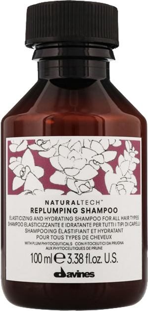 Акція на Шампунь Davines Natural Tech Replumping shampoo для еластичності волосся 100 мл (8004608245179/8004608256823) від Rozetka