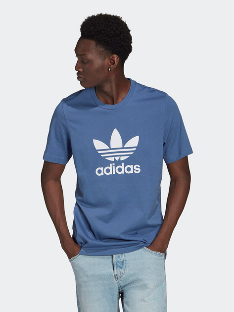 Футболка Adidas Trefoil T-Shirt GN3467 M Creblu/White (4064045945289) - изображение 1