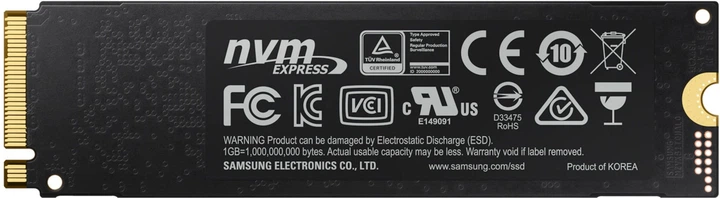 SSD диск Samsung 970 Evo Plus 1TB M.2 PCIe 3.0 x4 V-NAND MLC (MZ