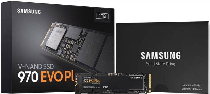 SSD диск Samsung 970 Evo Plus 1TB M.2 PCIe 3.0 x4 V-NAND MLC