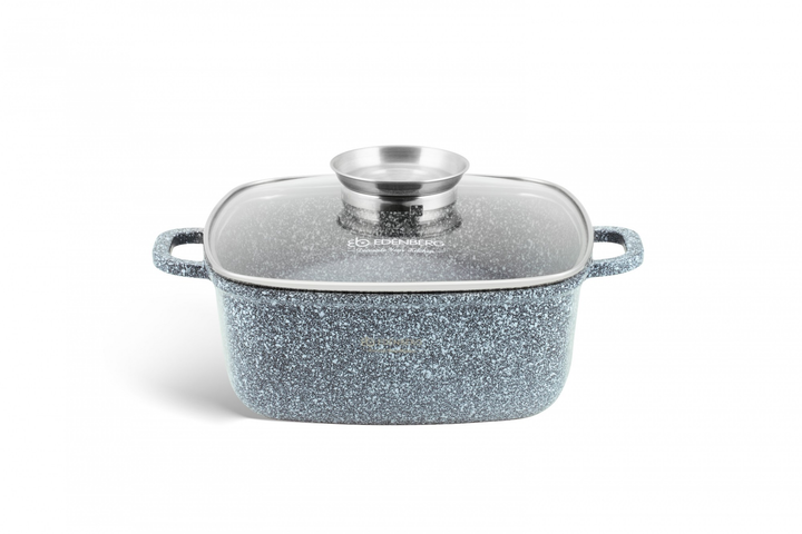 Кастрюля с мраморным покрытием и крышкой 5,5 л Edenberg EB-3974 – фото ...
