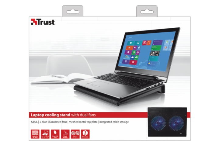 Підставка для ноутбука Trust Azul Laptop Cooling Stand - изображение 8