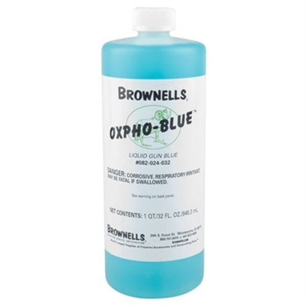 Засіб для холодного вороніння металу Brownells Oxpho-Blue® 4 oz / 118.2 ml - зображення 2