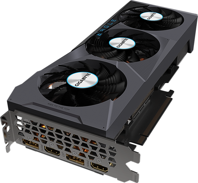 Видеокарта Gigabyte PCI-Ex GeForce RTX 3070 Ti EAGLE 8GB GDDR6X