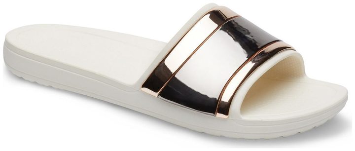 Crocs sloane metallic clearance slide