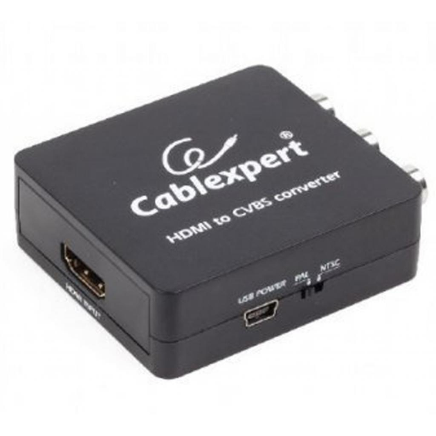 Конвертор HDMI to 3 x RCA Cablexpert (DSC-HDMI-CVBS-001) - изображение 2