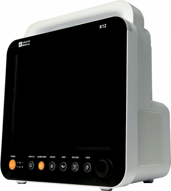 Монітор пацієнта Creative Medical K12 base приліжковий із сенсорним екраном - зображення 2