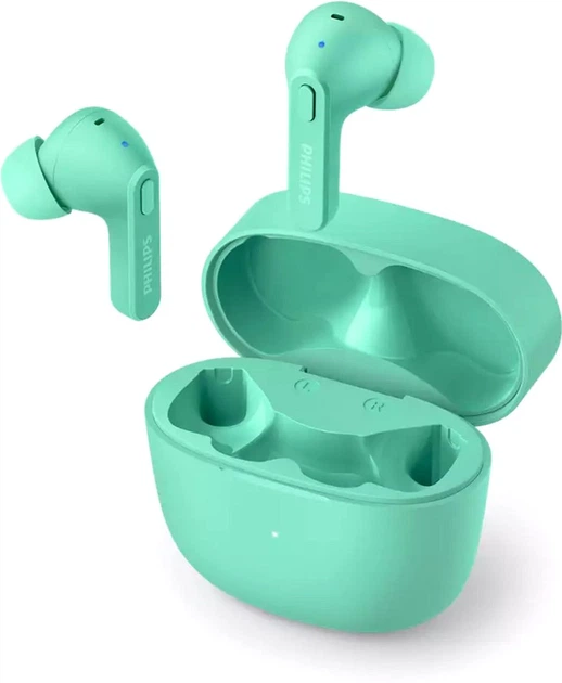 Słuchawki Philips TAT2206 True Wireless IPX4 Green (TAT2206GR/00) - obraz 2