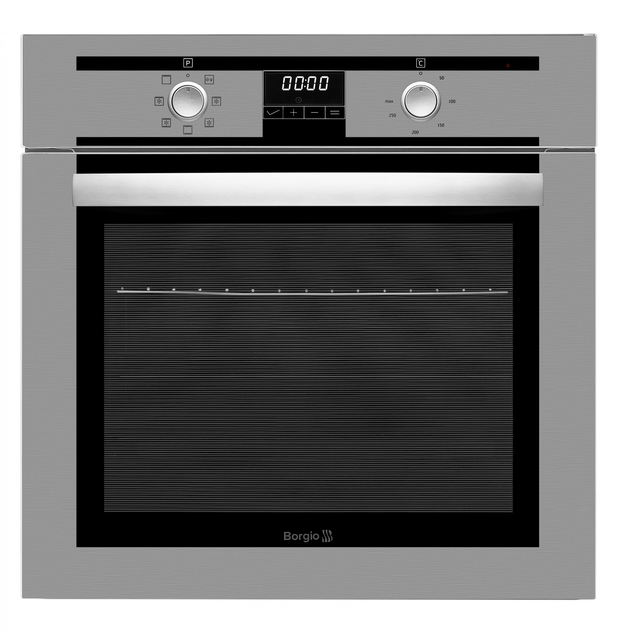 Духова шафа електрична BORGIO OMO 201.00 (Inox) - зображення 1