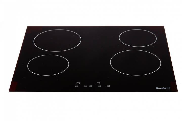 Варильна поверхня електрична зі склокераміки Borgio VC 640 Black - зображення 2