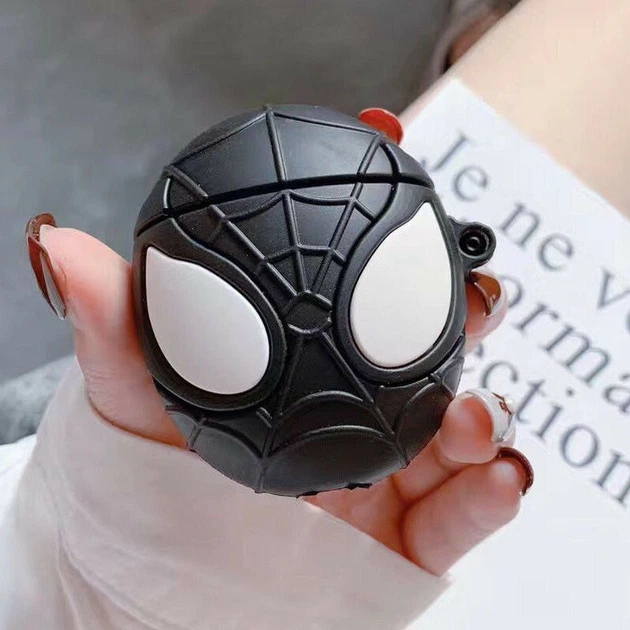 Чехол для Apple AirPods Alitek Marvel Спайдермен Black (без карабина) -Refurbished (88619y) - изображение 3