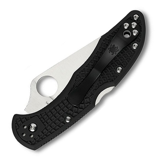 Ніж складний Spyderco Delica 4 (довжина: 181мм, лезо: 73мм), чорний - изображение 2