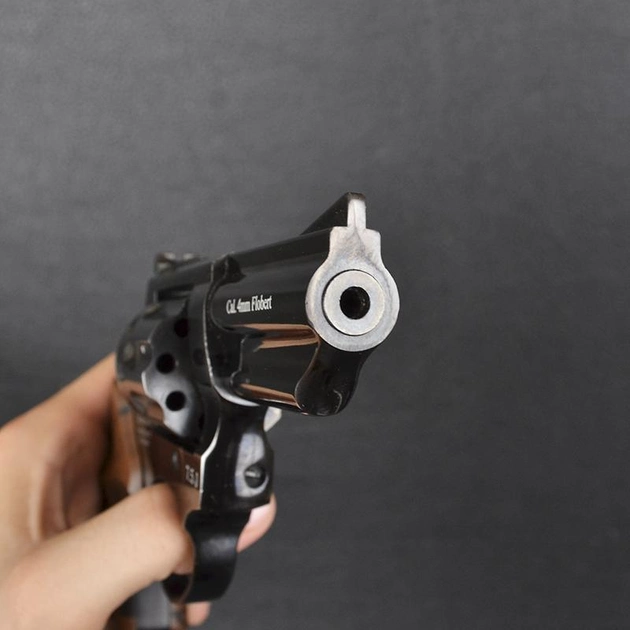 Револьвер під патрон флобера PROFI Pocket Compact (3.0", 4.0 мм), ворон-пластик - зображення 6
