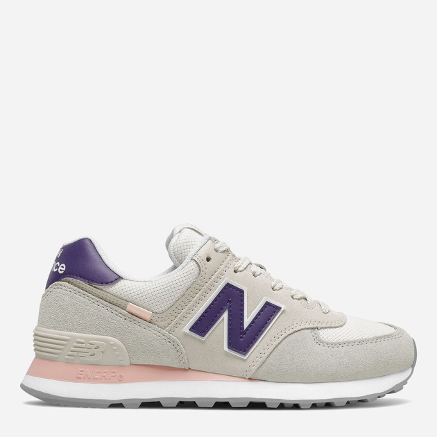 Женские кроссовки New Balance 574 Varsity WL574SM2 39.5 (9) 26 см Серые ...