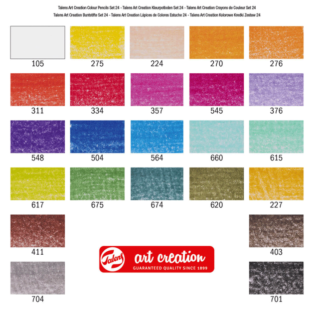 Kredki ołówkowe Royal Talens Art Creation 24 szt (8712079456948) - obraz 4