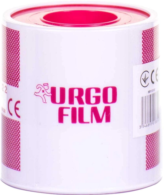 Пластир Urgo Film котушковий 5 м х 5 см (000000085) - зображення 1