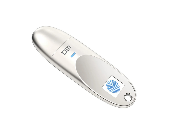Флэшка BauTech DM PD062 с защитой отпечатком пальца 32GB Серебристый ...