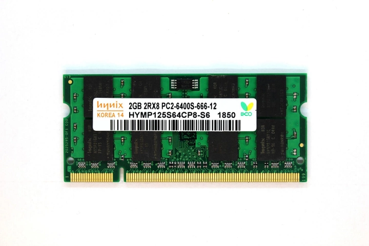 Оперативная память Hynix SODIMM DDR2-800 2048MB (HYMP125S64CP8-S6) - изображение 1