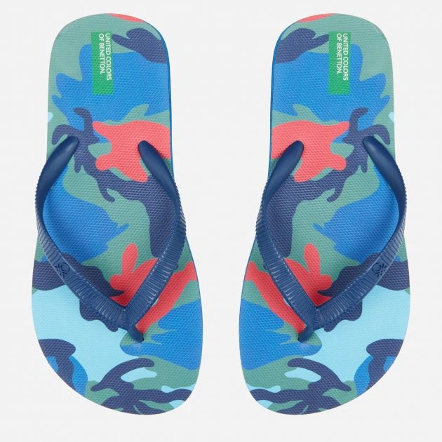 Дитячі в'єтнамки для хлопчика United Colors of Benetton 8G3ET1212-901 30 Різнокольорові з синім (8300895608520) - зображення 2
