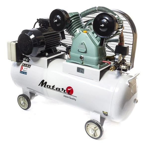 Компресор Matari M550C40-3 ремінний 4 кВт - зображення 2