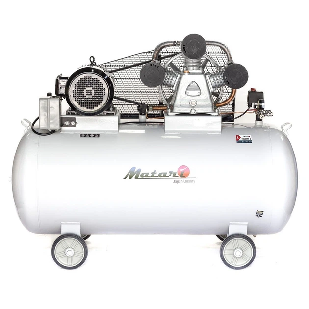Компресор Matari M740F55-3 ремінний 5.5 кВт - зображення 4