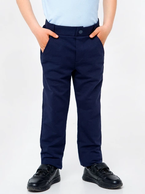 Брюки Smil 122 Т.синий 115458 - изображение 2
