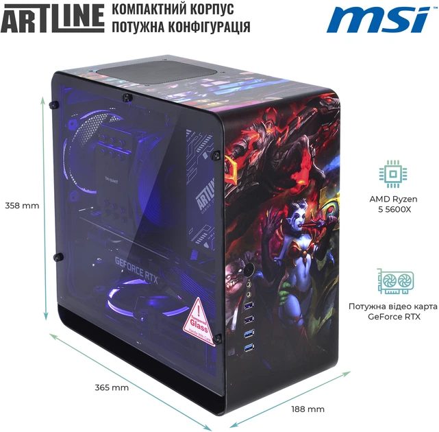 Комп'ютер ARTLINE Overlord DRAGON v34DH - зображення 8