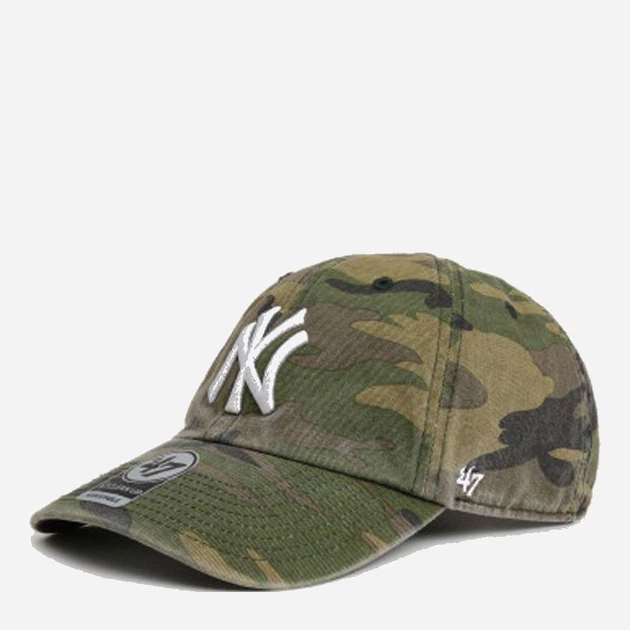 Кепка мужская 47Brand Clean Up New York Yankees B-CARGW17GWSNL-CMA Хаки (192309222662) - изображение 2