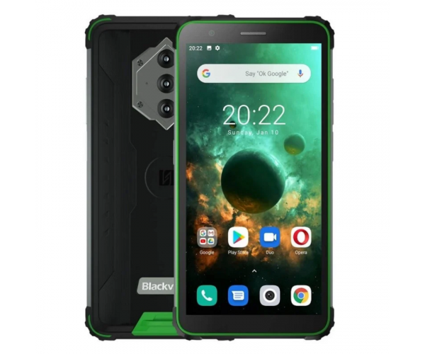 Смартфон Blackview BV6600 4/64GB Green - Фото 1 Смартфон Blackview BV6600 4/64GB Green - изображение 1