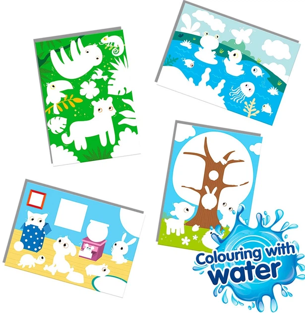 Zestaw artystyczny Ses Creative My First Wodne rysunki Zwierzęta 14456 (8710341144562) - obraz 2