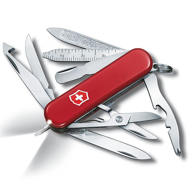 Ніж Victorinox Mini-Champ червоний 0.6386 (Vx06386) - зображення 1