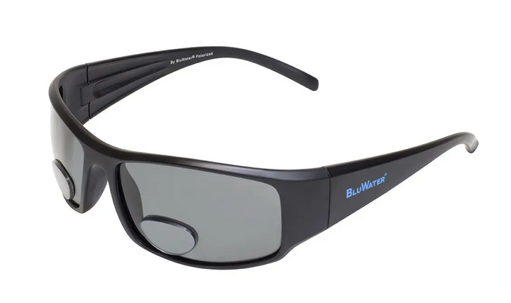 Бифокальные очки с поляризацией BluWater Bifocal-1 (+3.0) polarized (gray) (4БИФ1-20П30) - изображение 1