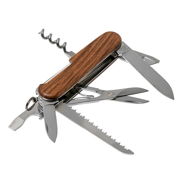 Ніж складаний Victorinox Huntsman Wood (1.3711.63) - изображение 2