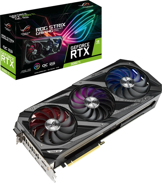 COLORFUL GeForce RTX 3080Ti 12GB 訳あり Відеокарта Asus PCI-Ex GeForce RTX 3080 Ti ROG Strix OC 12GB