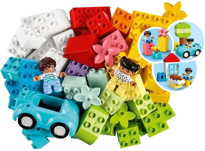 Zestaw klocków LEGO DUPLO Classic Pudełko z klockami 65 elementów (10913) - obraz 8