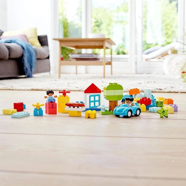 Zestaw klocków LEGO DUPLO Classic Pudełko z klockami 65 elementów (10913) - obraz 6