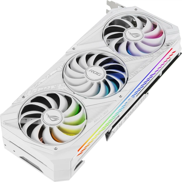 Видеокарта Asus PCI-Ex GeForce RTX 3080 ROG Strix White 10GB