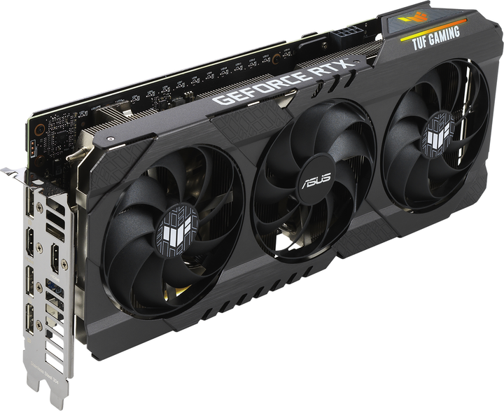 Видеокарта Asus PCI-Ex GeForce RTX 3060 TUF Gaming OC Edition V2 LHR 12GB GDDR6 (192bit) (1852/15000) (2 x HDMI, 3 x DisplayPort) (TUF-RTX3060-O12G-V2-GAMING) - изображение 4