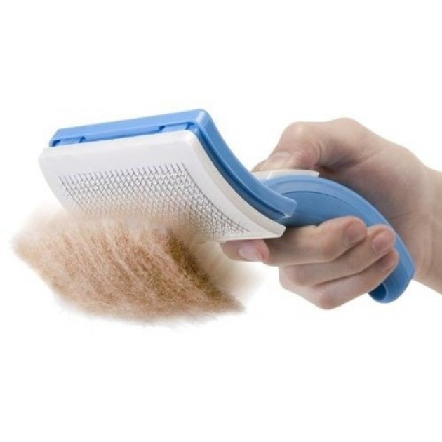 Щетка для животных Pet Zoom Self Cleaning Grooming Brush – купить ...