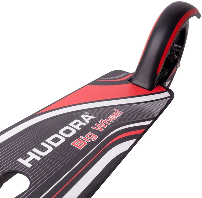 Hulajnoga dziecięca Hudora BigWheel 205 Czarno-czerwona (4005998147665) - obraz 4