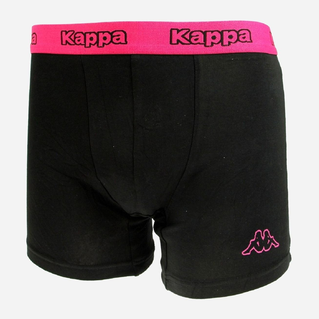 Набор трусов шорты мужской Kappa Boxers 2-Pack 304JB30-979 S 2 шт Black ...