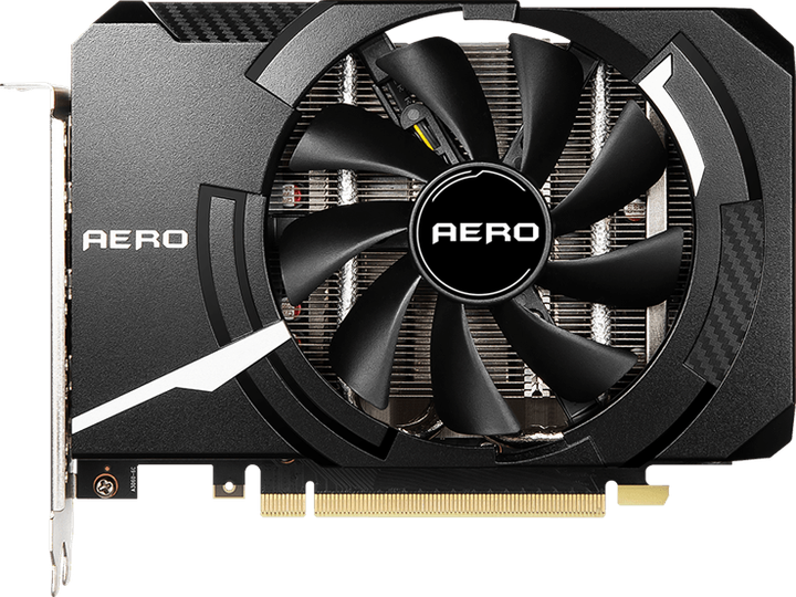 Видеокарта MSI PCI-Ex GeForce RTX 3060 Aero ITX 12G OC 12GB GDDR6 (192bit) (1792/15000) (HDMI, 3 x DisplayPort) (RTX 3060 AERO ITX 12G OC) - изображение 1