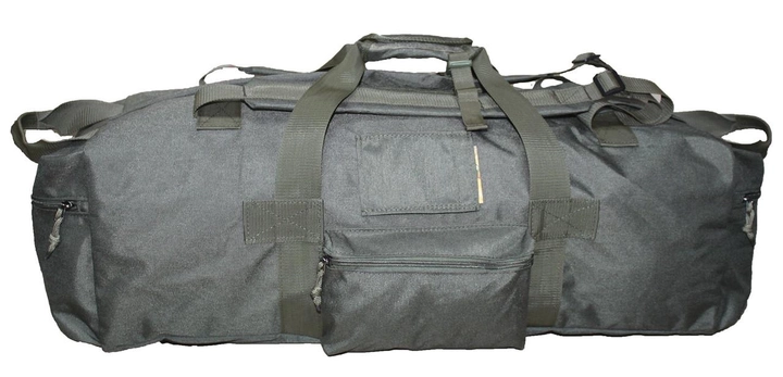 Тактична супер міцна сумка 5.15.b 75 літрів. Експедиційний баул. Олива - зображення 1