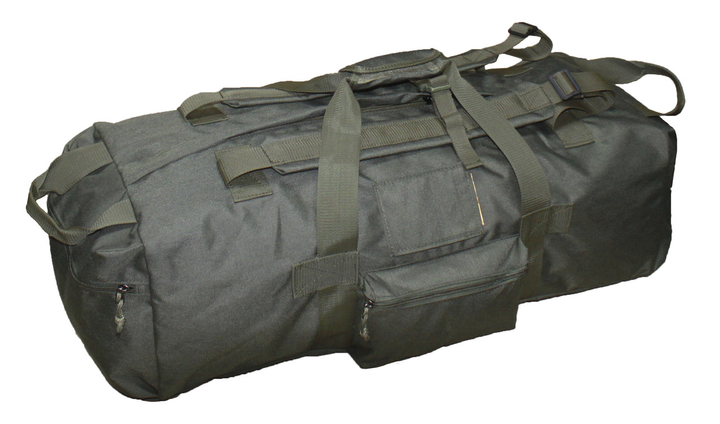 Тактическая супер крепкая сумка 5.15.b 75 литров. Экспедиционный баул. Олива - изображение 2