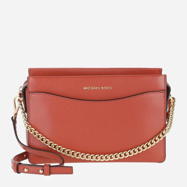 Жіноча шкіряна сумка Michael Kors Jet Set Lg Conv Chain Xbody